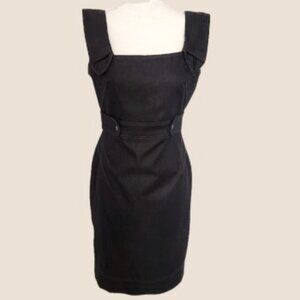 London Times Denim Sleeveless Dress